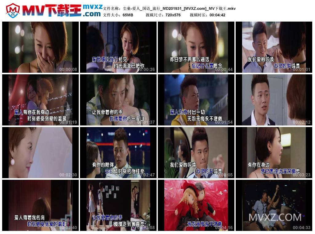 尘燊-爱人_国语_流行_MD201931
